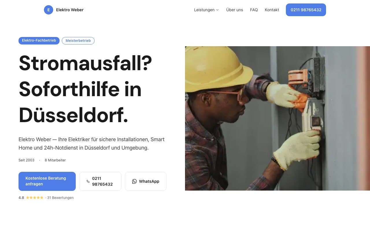 Vorschau Elektro Weber